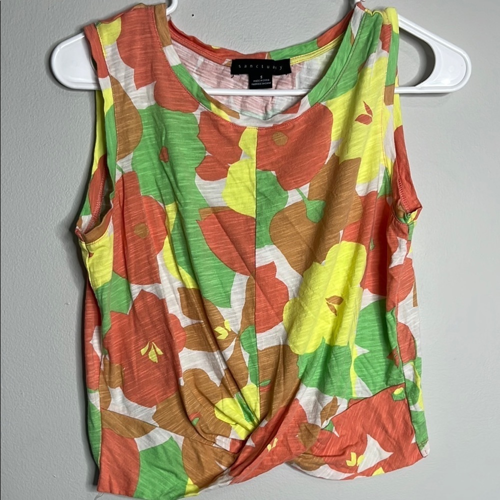 Sanctuary Women's Floral Tank Top - Multicolor